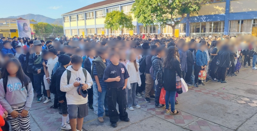 Estudiantes finalizan el año escolar